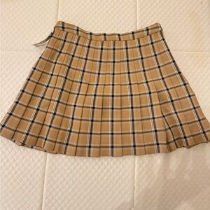 Wilfred Tan Juliet Pleated Mini Skirt
